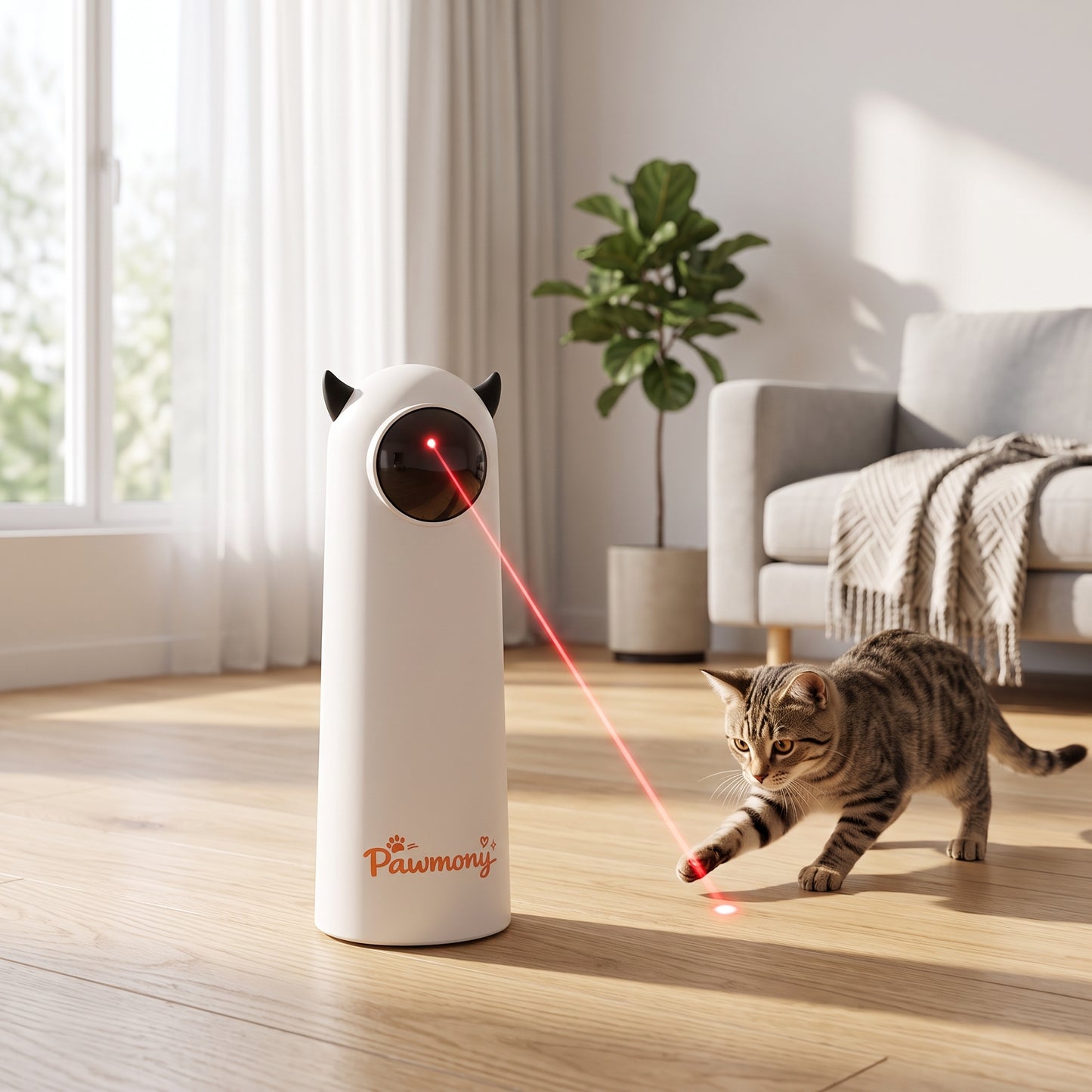 Intelligentes Laser-Katzenspielzeug